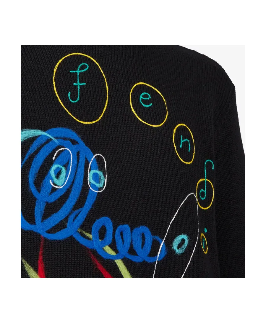 Embroidered Pullover With Logo