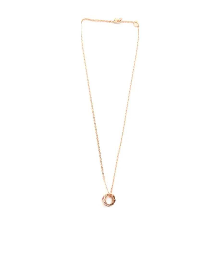 Round Pendant Necklace