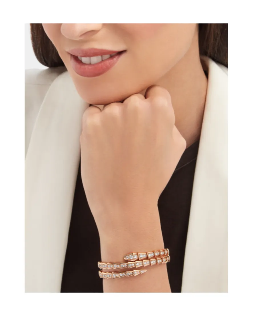 Double Circle Viper Bracelet