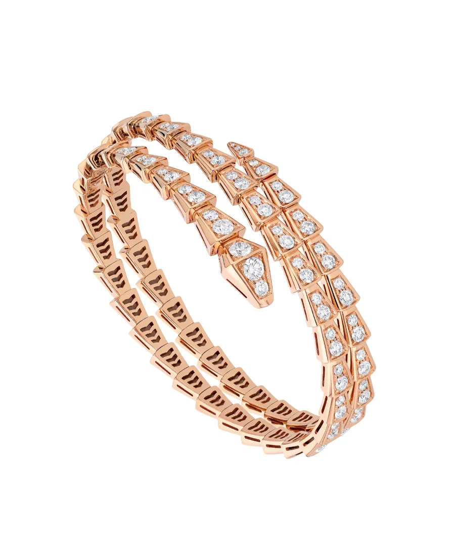 Double Circle Viper Bracelet