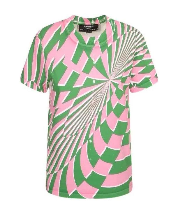 Stella Mccartney Graphic Print Crewneck T-Shirt