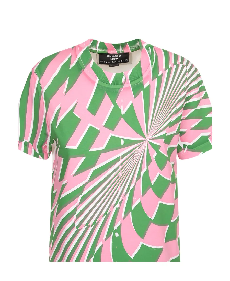 Stella Mccartney Graphic Print Crewneck T-Shirt