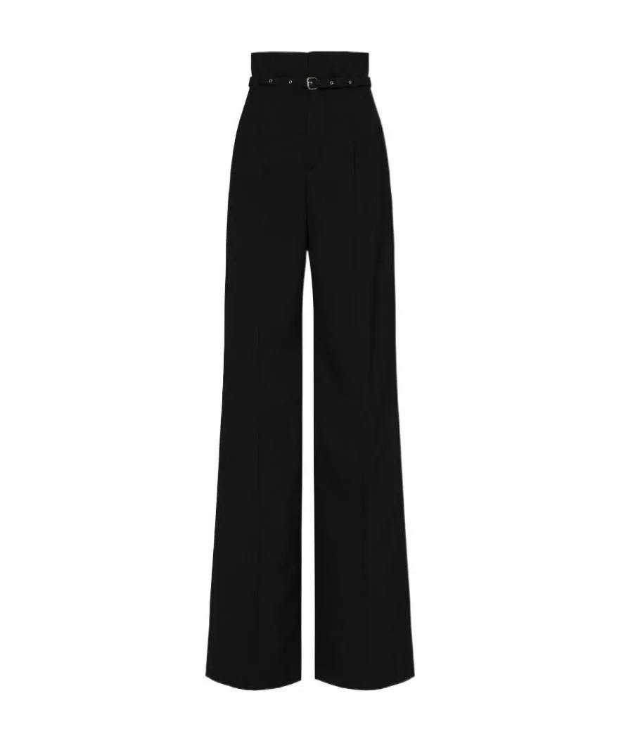 High-Waisted Casual Pants