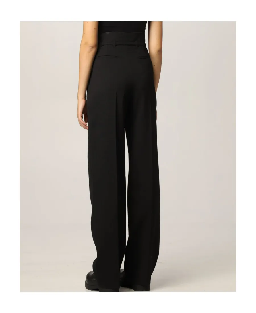 High-Waisted Casual Pants
