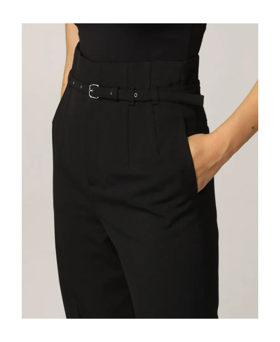 High-Waisted Casual Pants