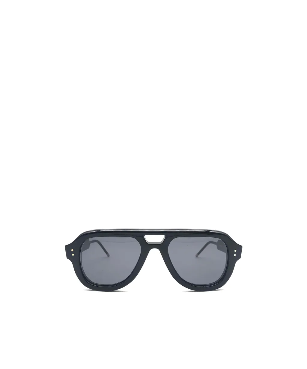Thom Browne Eyewear Pilot Frame Sunglasses