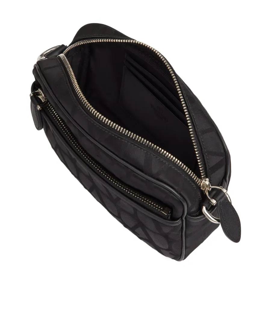 Valentino Toile Iconographe Zip-Up Shoulder Bag