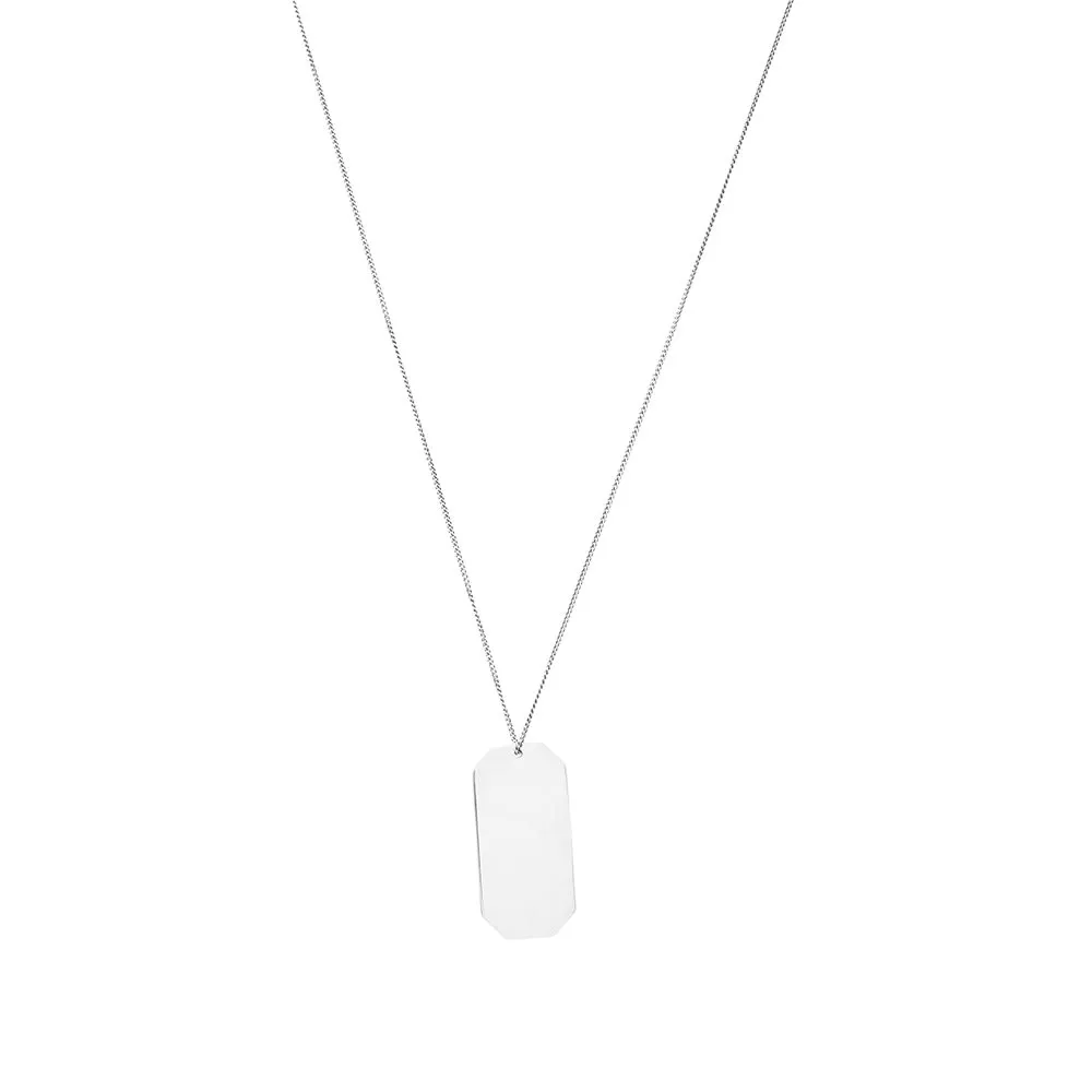 Sl Charm Necklace Silver