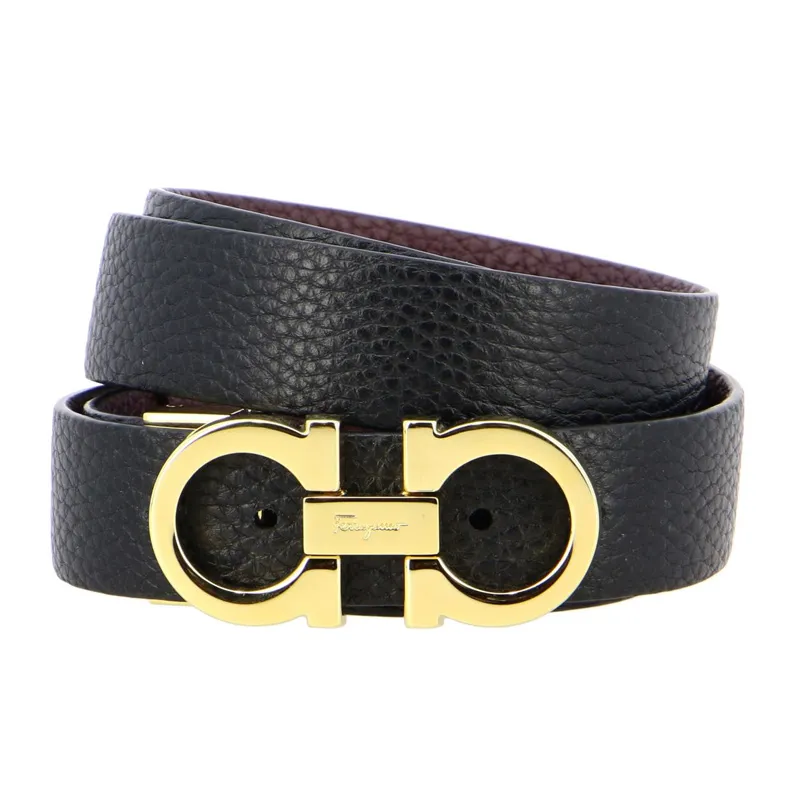 Double-Sided Gancini Belt