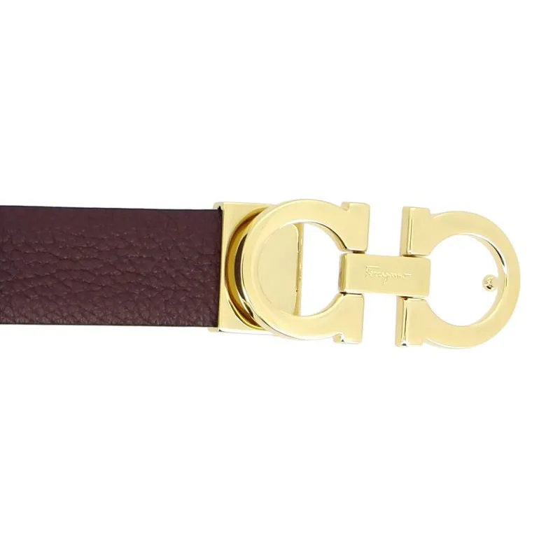Double-Sided Gancini Belt
