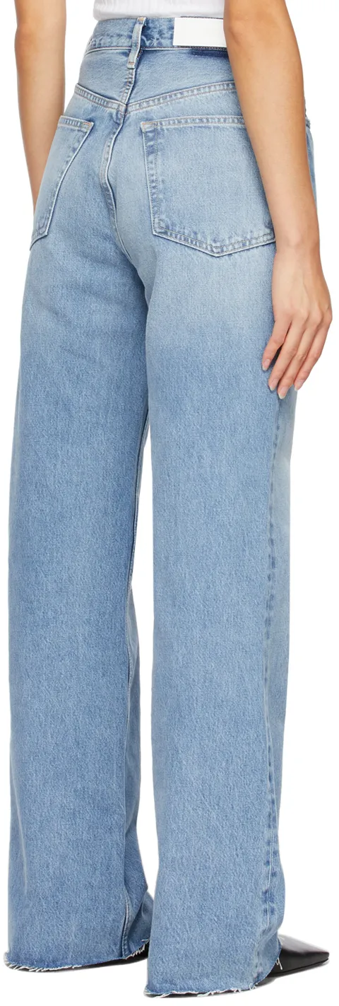 Re/Done High-Waisted Flared Jeans