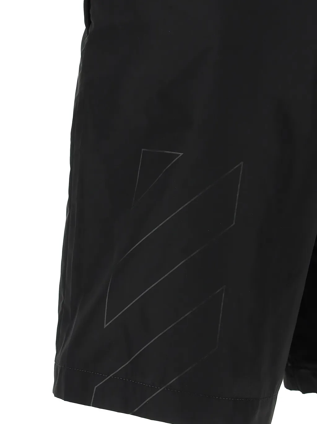 Off-White Diag Printed Bermuda Shorts