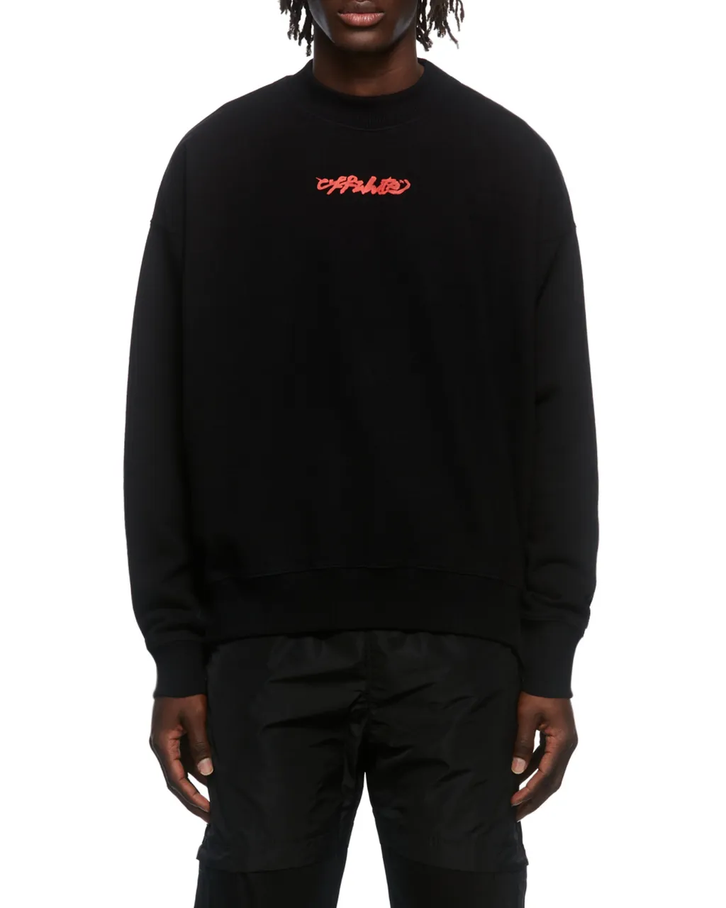 Off-White Arrow On Canvas Sweatshirt