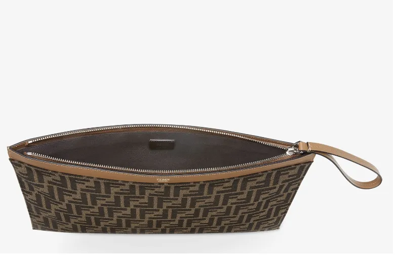 Fendi Ff Large Flat Pouch