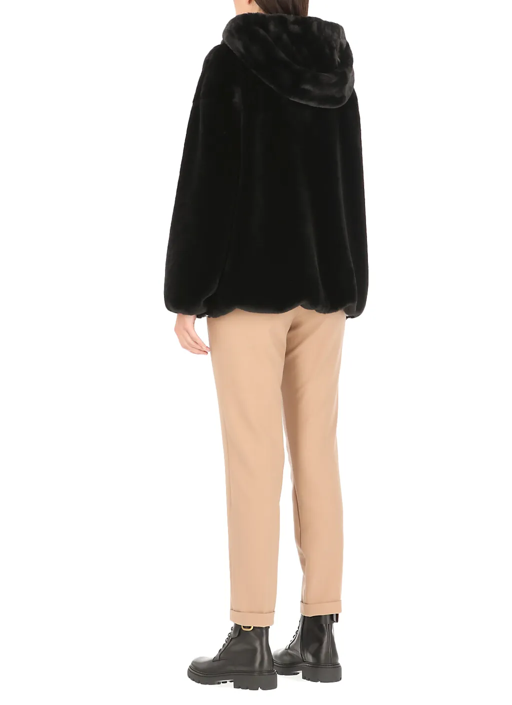 Faux Fur Bomber Jacket