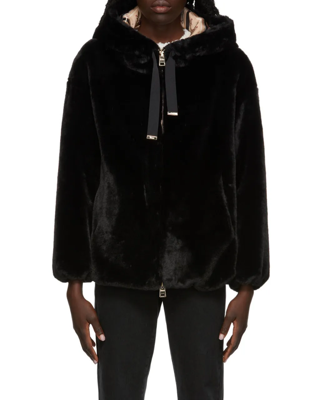 Faux Fur Bomber Jacket