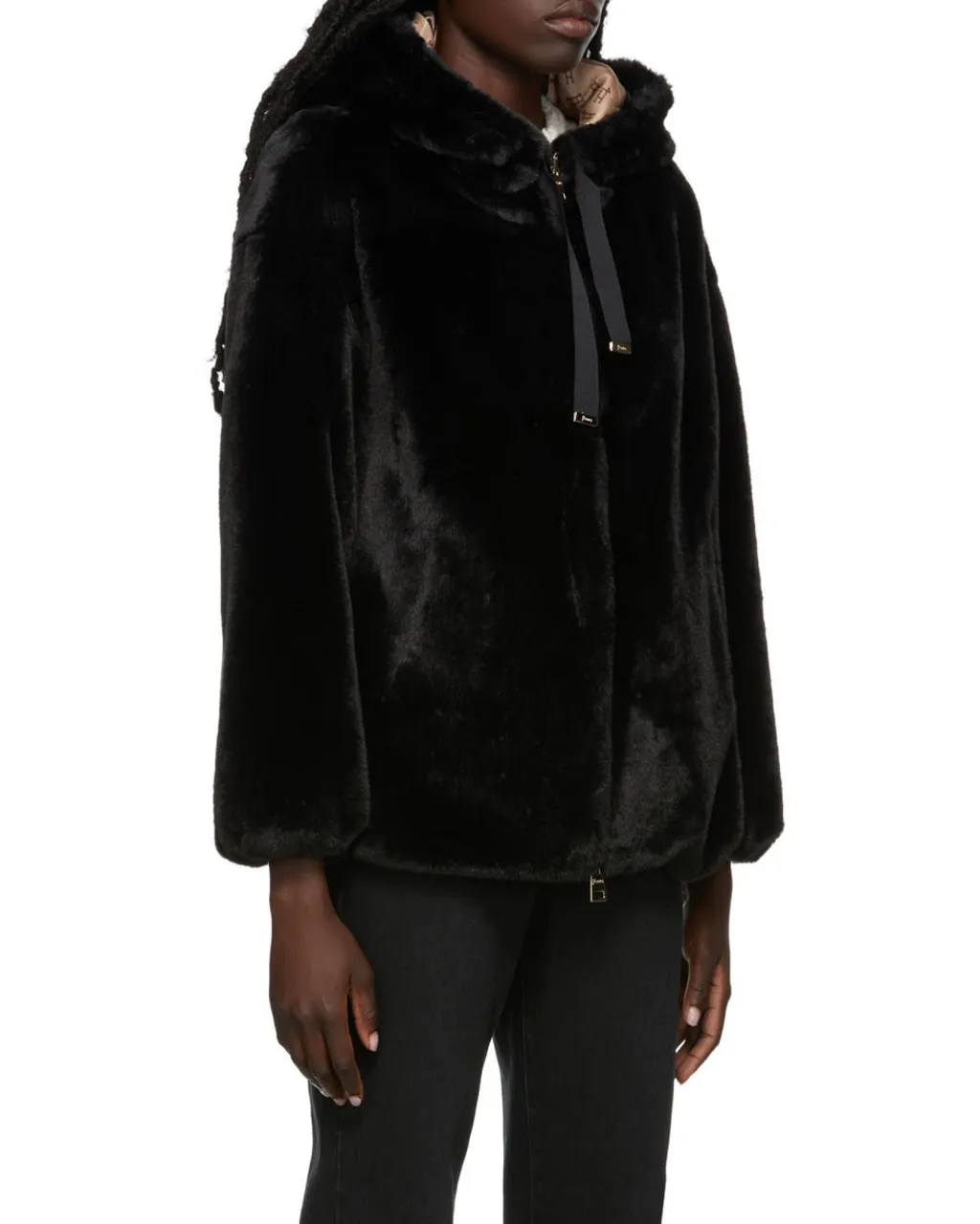 Faux Fur Bomber Jacket