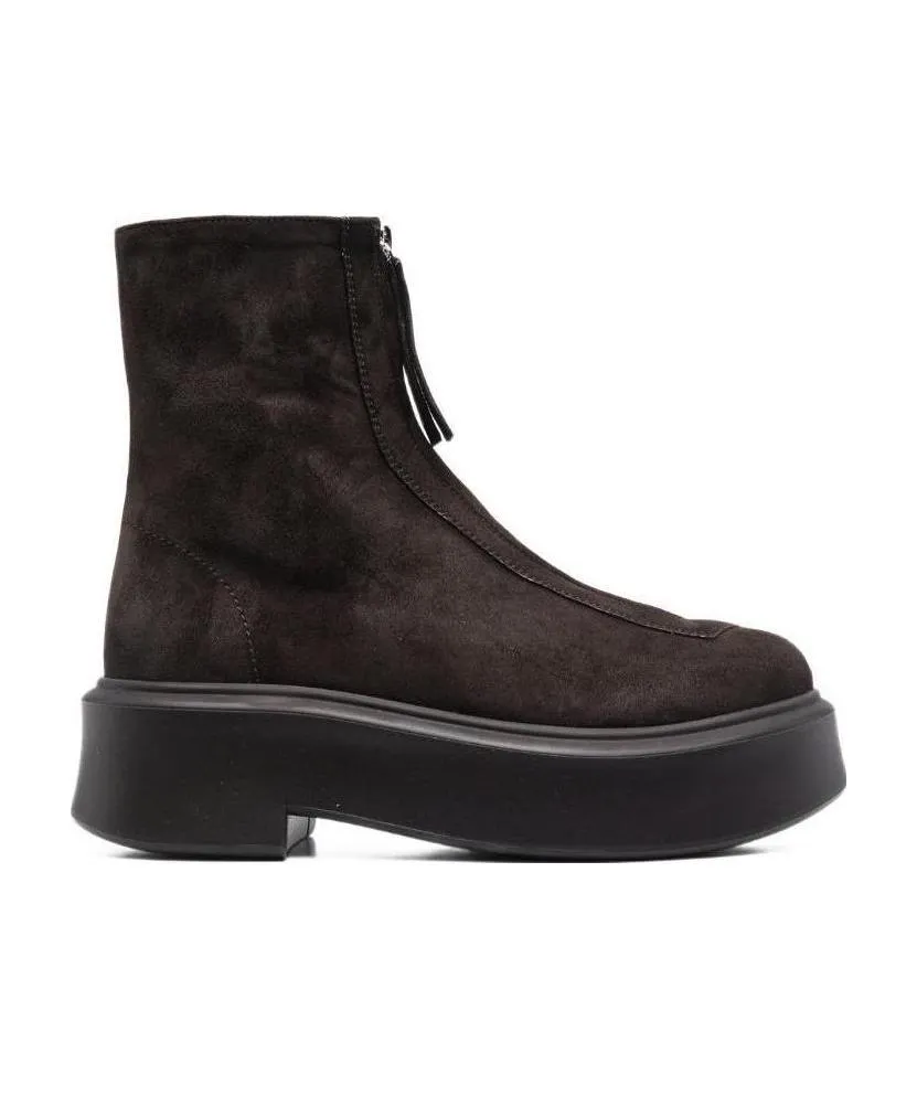 Oversize-Sole Ankle Boots