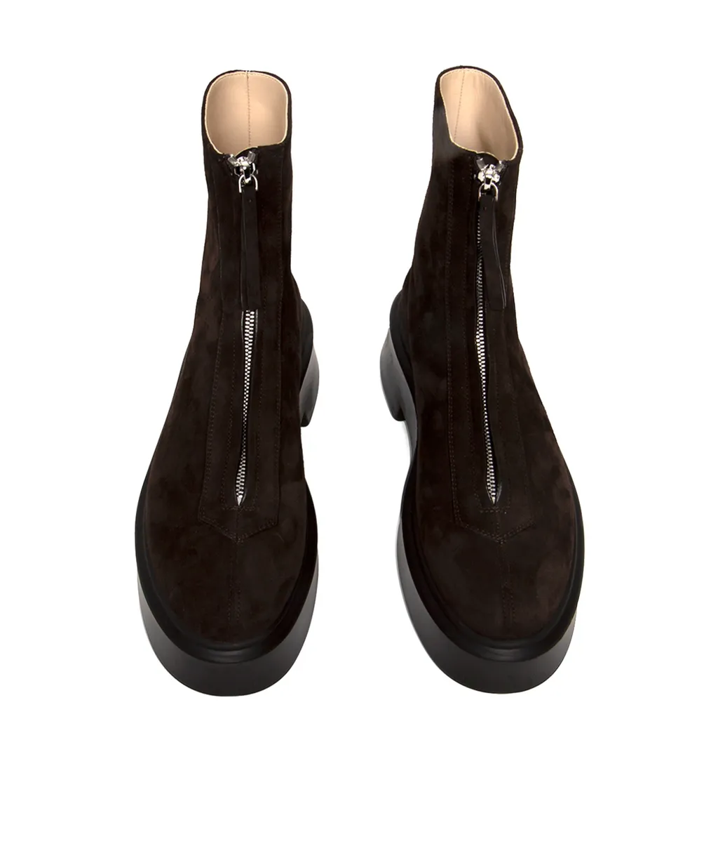Oversize-Sole Ankle Boots