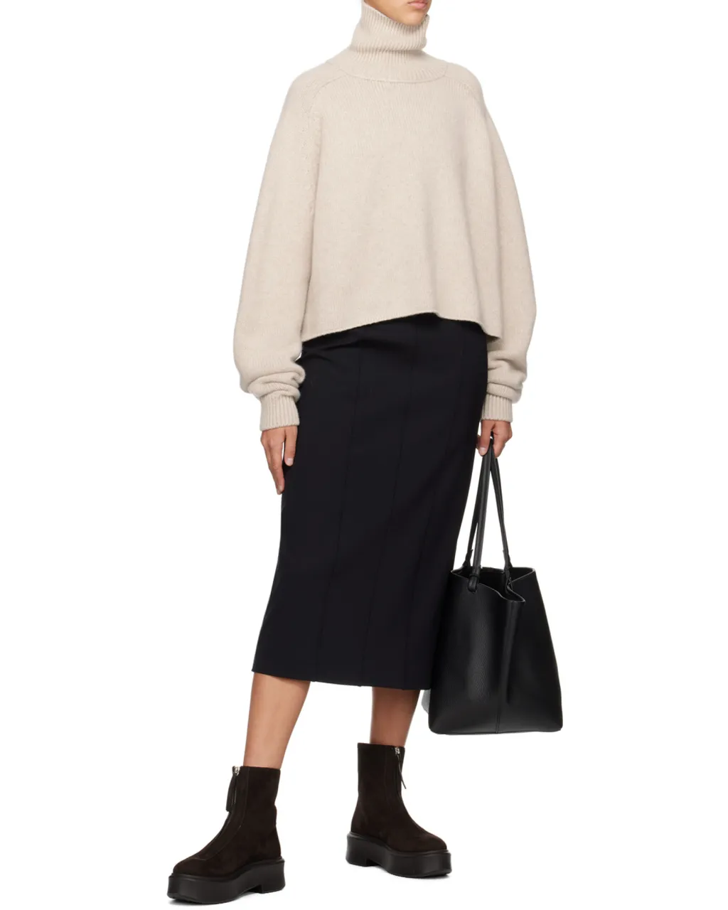Oversize-Sole Ankle Boots