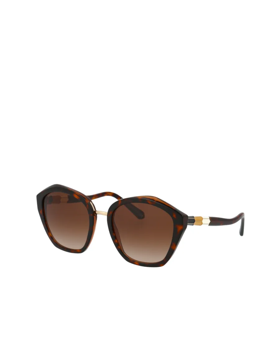 Oversized-Frame Tortoiseshell Sunglasses