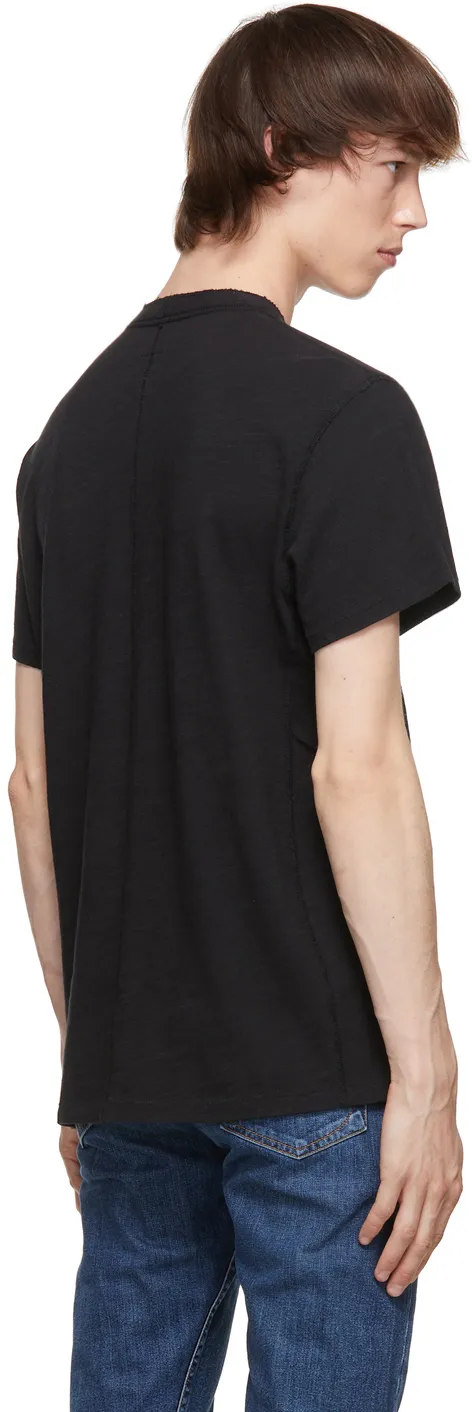 Short-Sleeve Henley T-Shirt