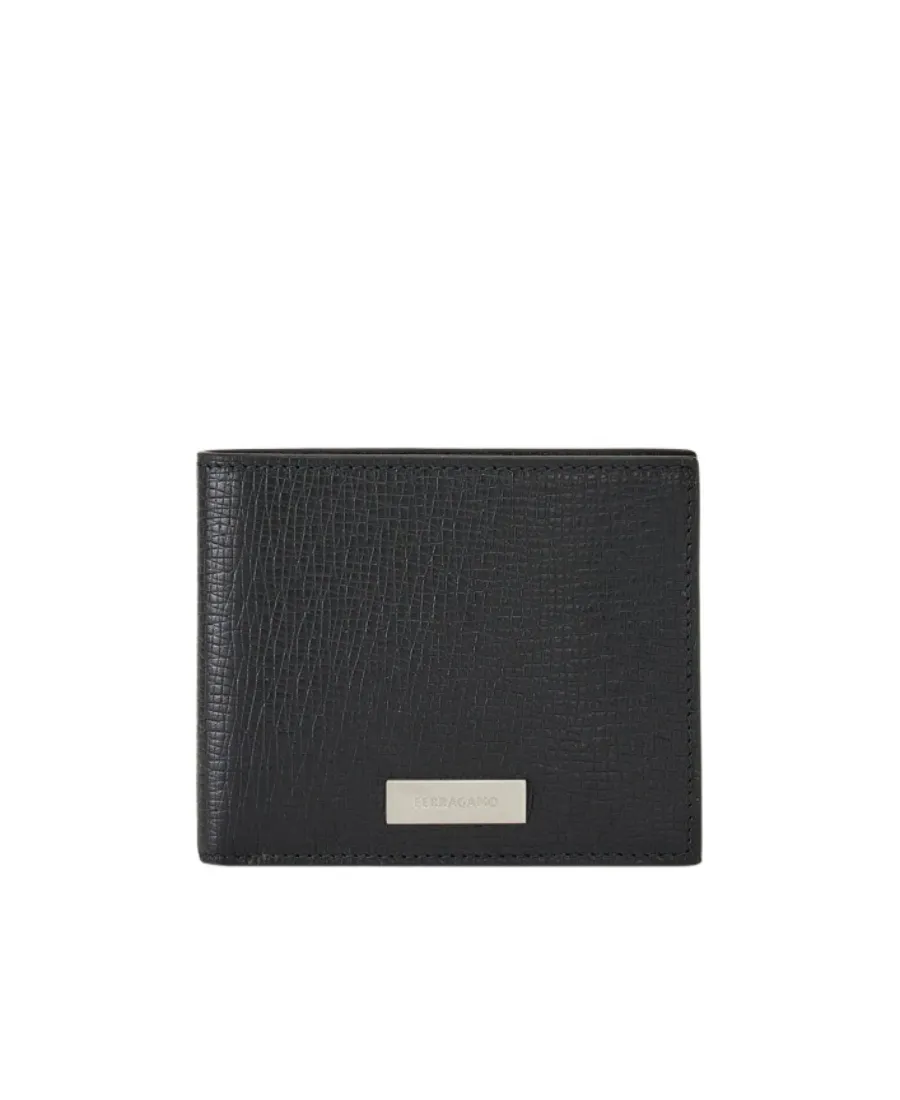 Salvatore Ferragamo Logo Plaque Bi-Fold Wallet