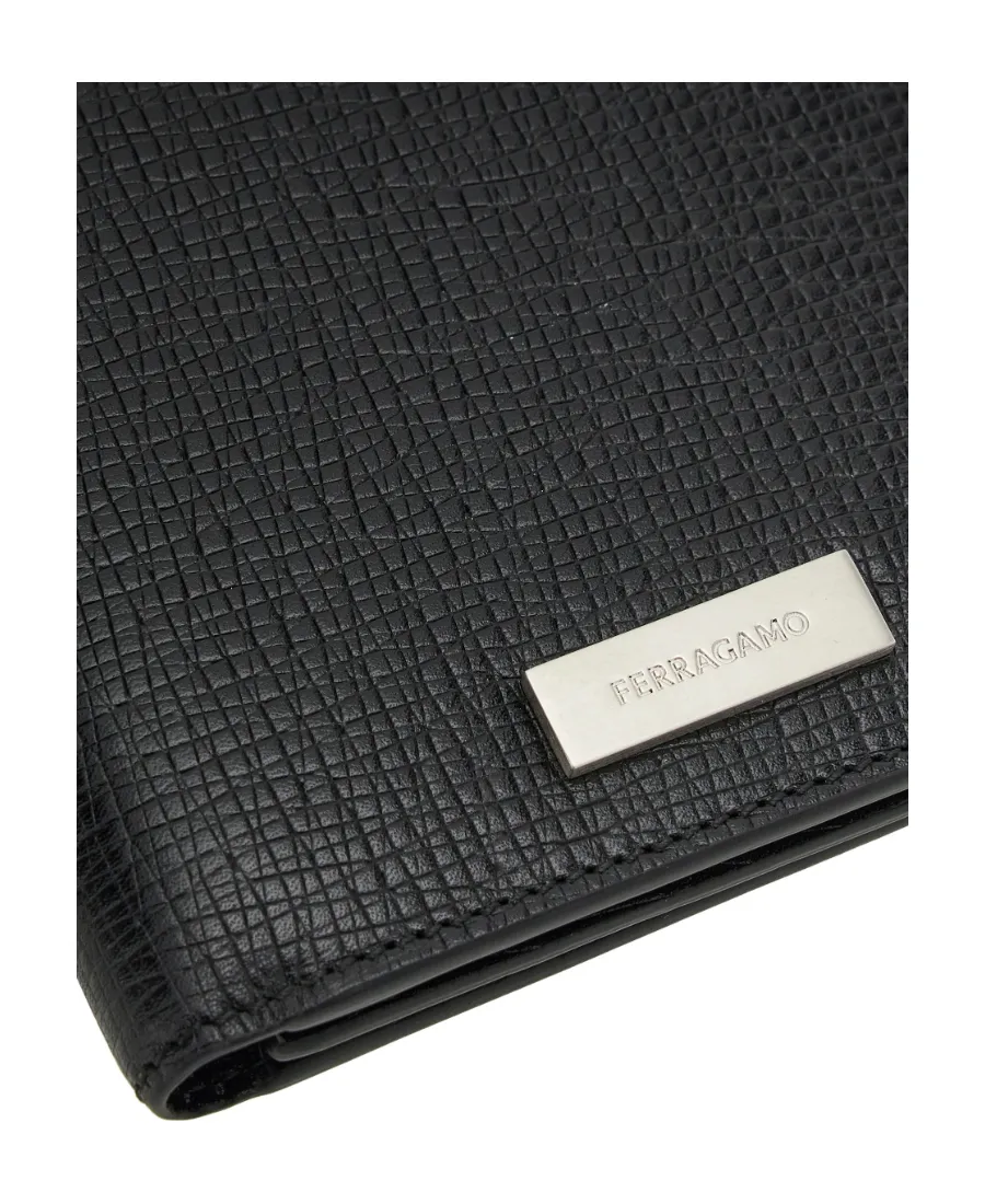 Salvatore Ferragamo Logo Plaque Bi-Fold Wallet