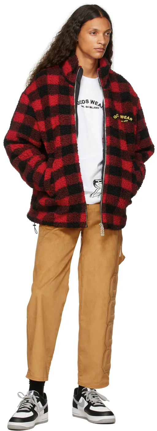 Tan Logo Casual Pants