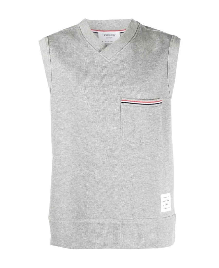 Rwb-Stripe Cotton Vest
