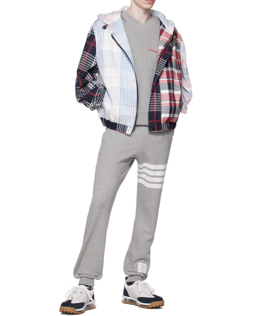 Rwb-Stripe Cotton Vest
