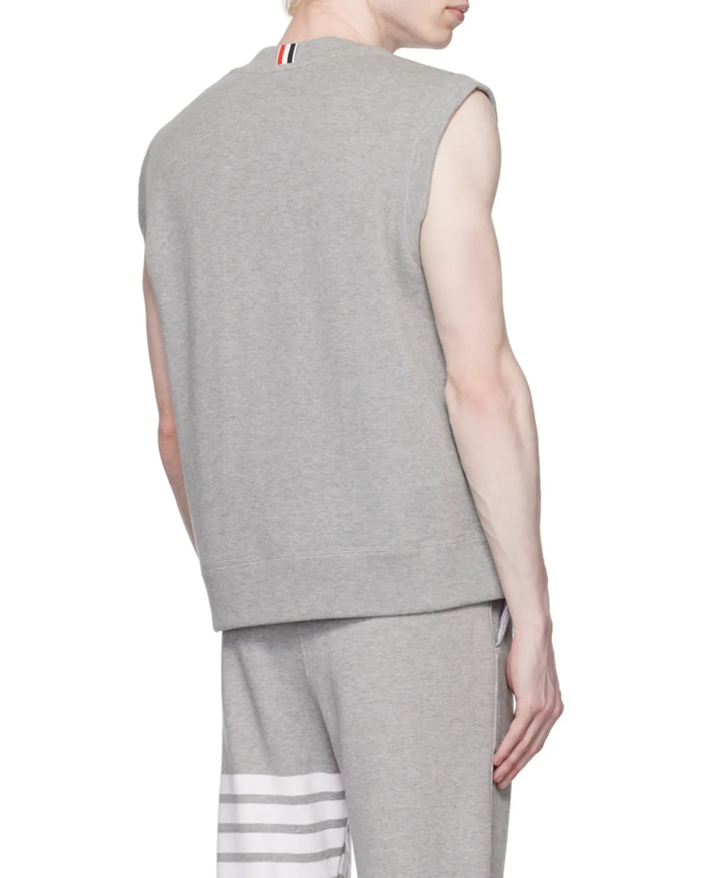 Rwb-Stripe Cotton Vest