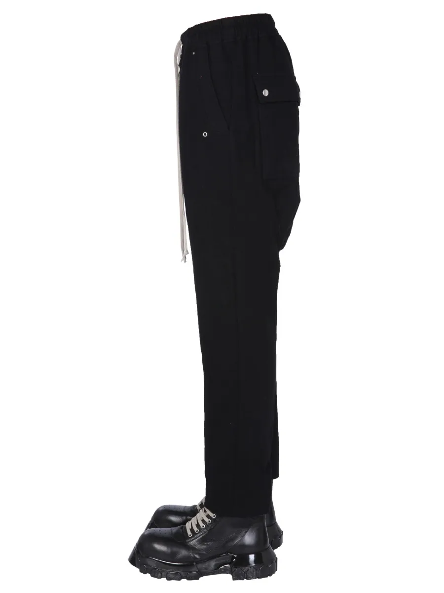 Drop-Crotch Track Pants