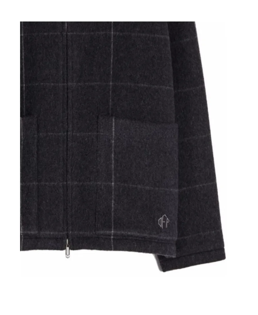 Check Pattern Coach Jacket