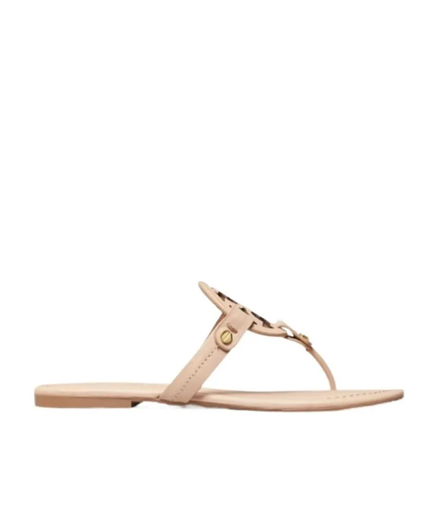 Tory Burch Miller Logo Plaque Sandals