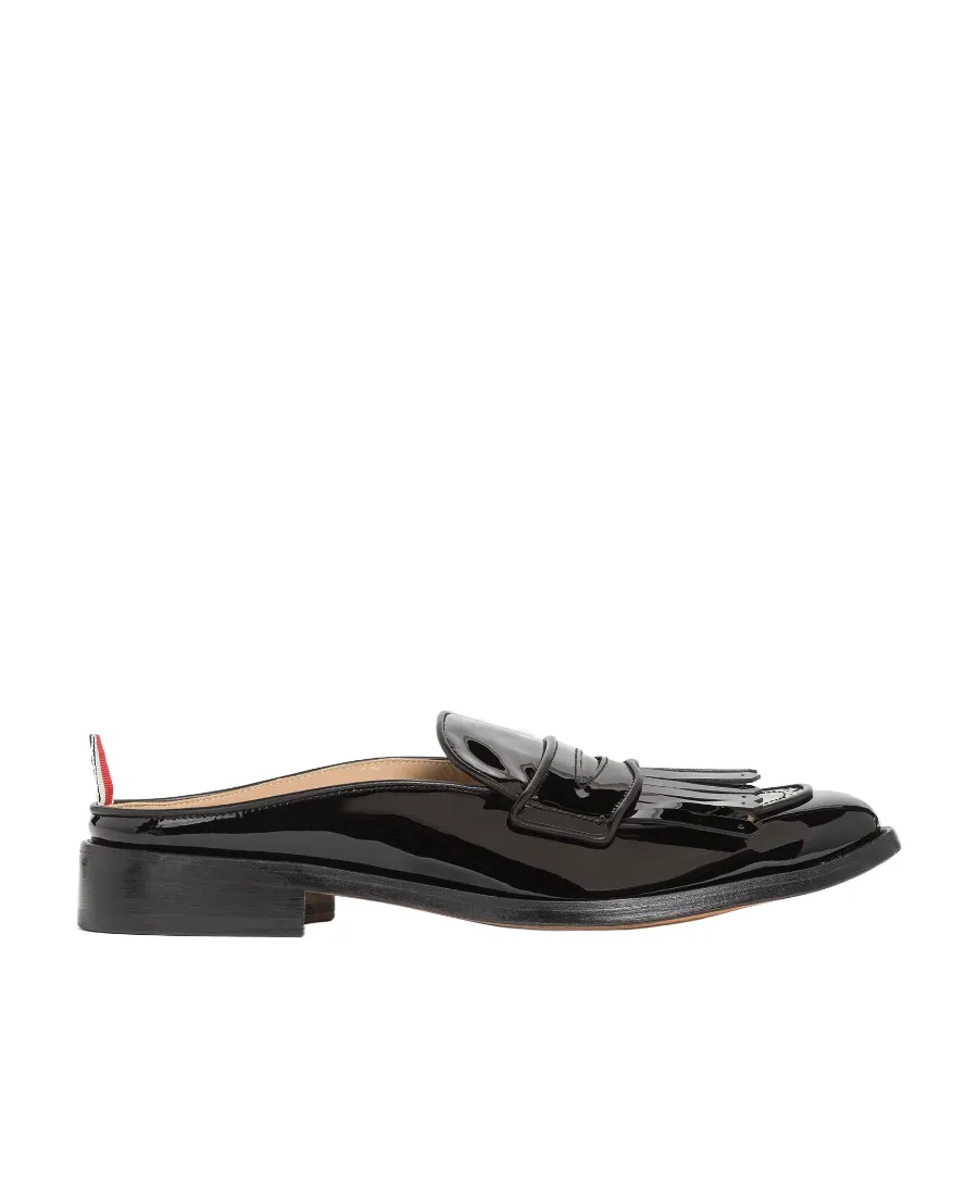 Patent Mule Loafers
