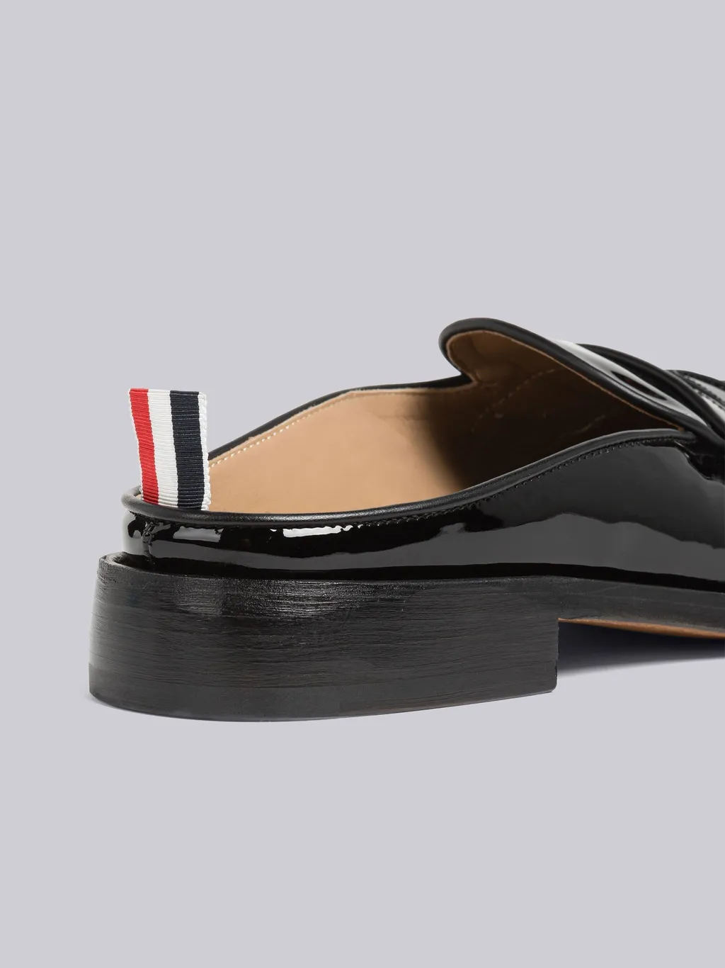 Patent Mule Loafers