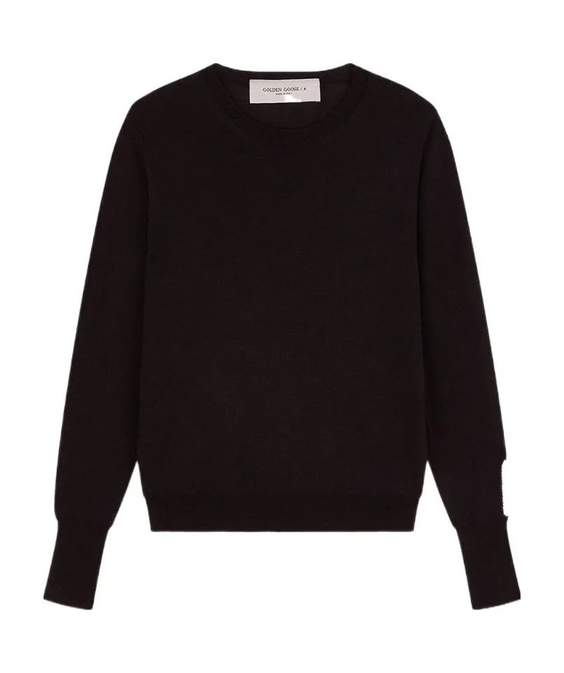 Golden Goose Deluxe Brand Distressed Effect Knit Jumper