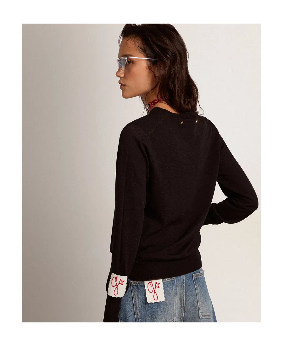 Golden Goose Deluxe Brand Distressed Effect Knit Jumper