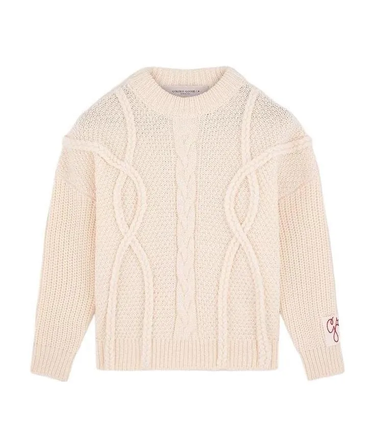 Golden Goose Deluxe Brand Chunky Knit Crewneck Jumper