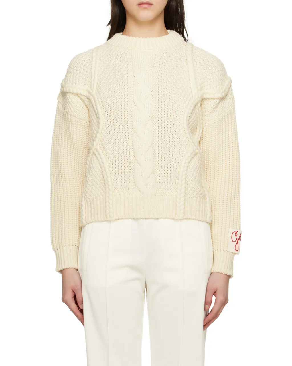 Golden Goose Deluxe Brand Chunky Knit Crewneck Jumper