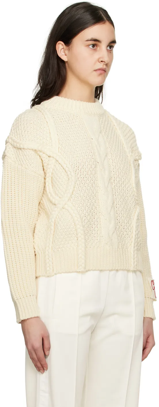 Golden Goose Deluxe Brand Chunky Knit Crewneck Jumper