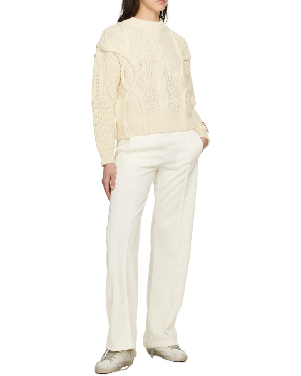 Golden Goose Deluxe Brand Chunky Knit Crewneck Jumper