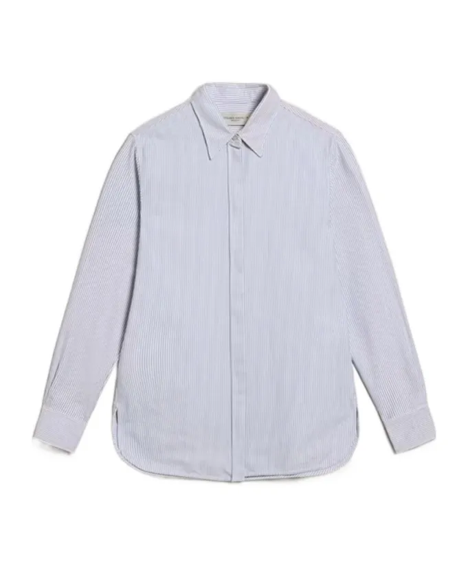 Golden Goose Deluxe Brand Striped Buttoned Shirt