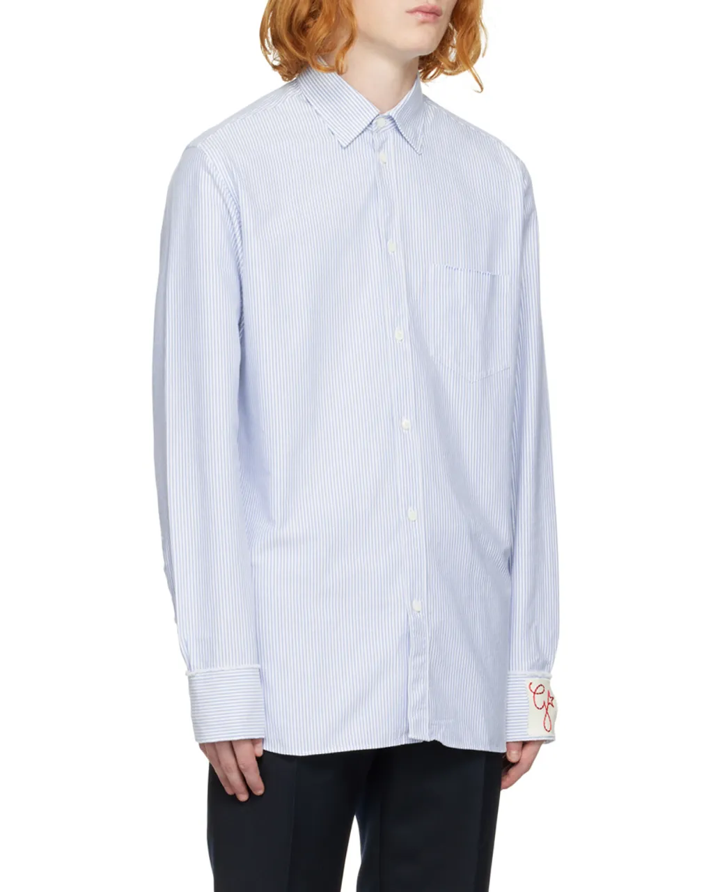 Golden Goose Deluxe Brand Striped Buttoned Shirt