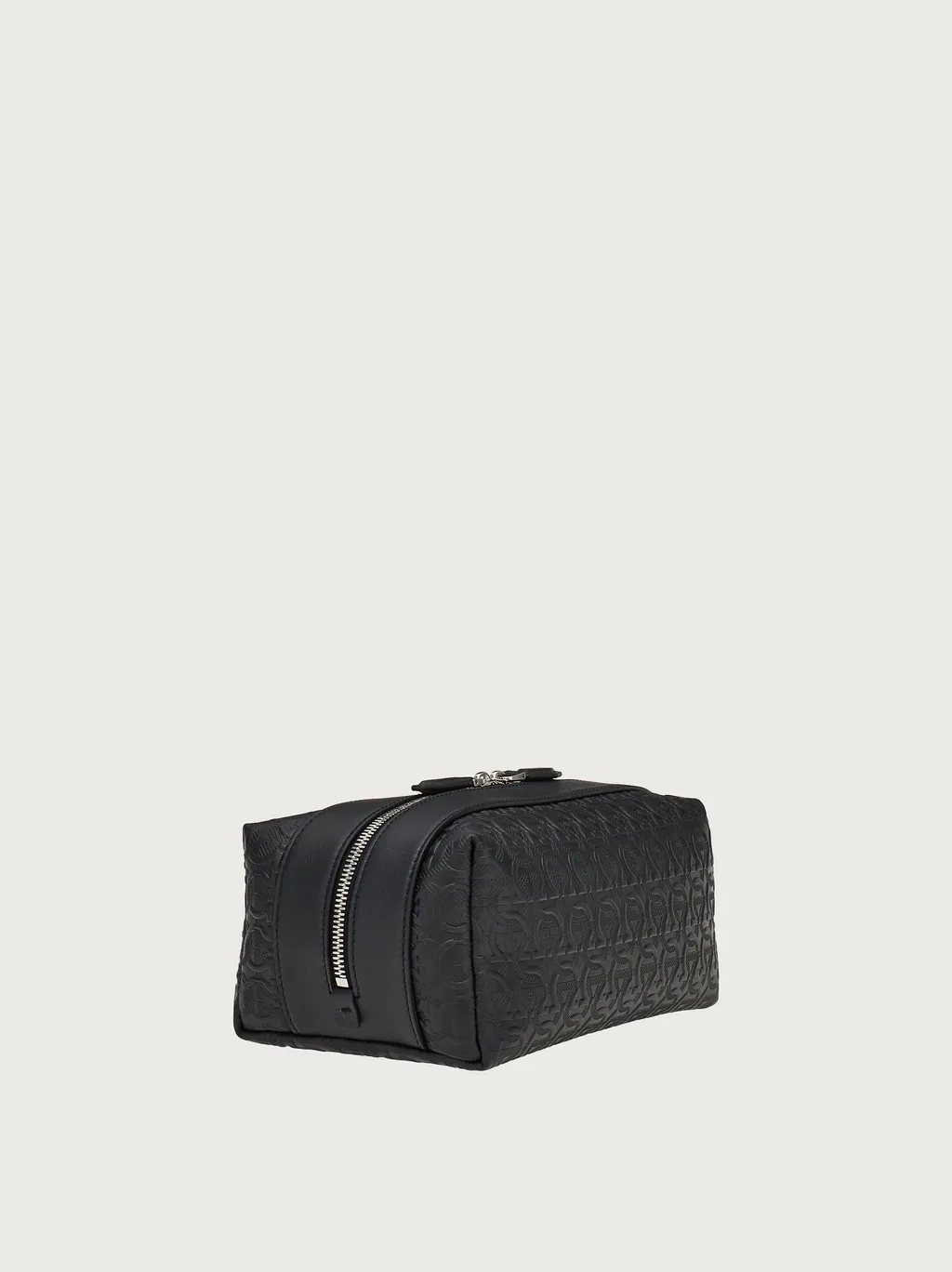 Embossed-Logo Travel Pouch