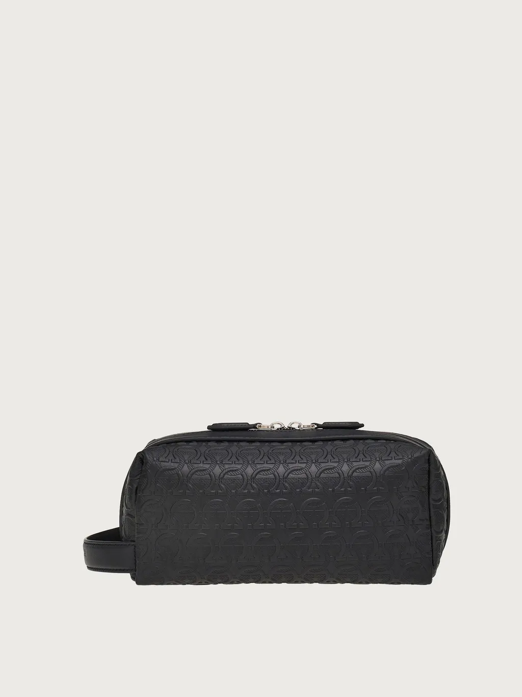 Embossed-Logo Travel Pouch