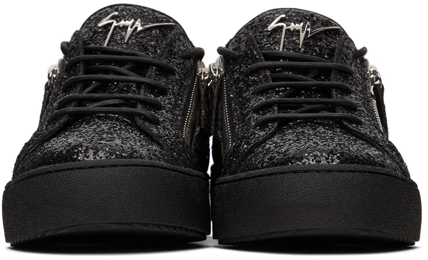 Strass Glitter-Detail Sneakers