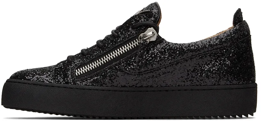 Strass Glitter-Detail Sneakers