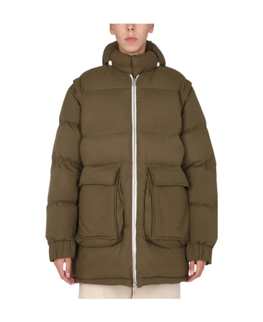 Sunnei Removable Sleeved Puffy Down Jacket